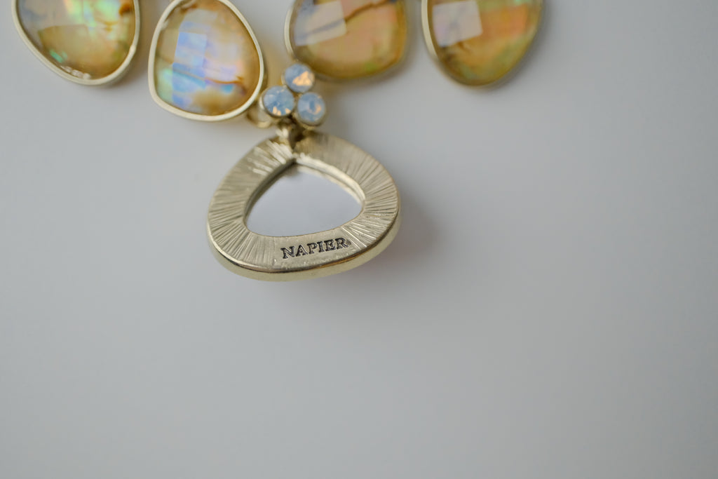 Vintage Napier Gold Tone Necklace