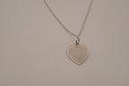 Sterling silver heart pendant necklace