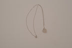 Sterling silver heart pendant necklace