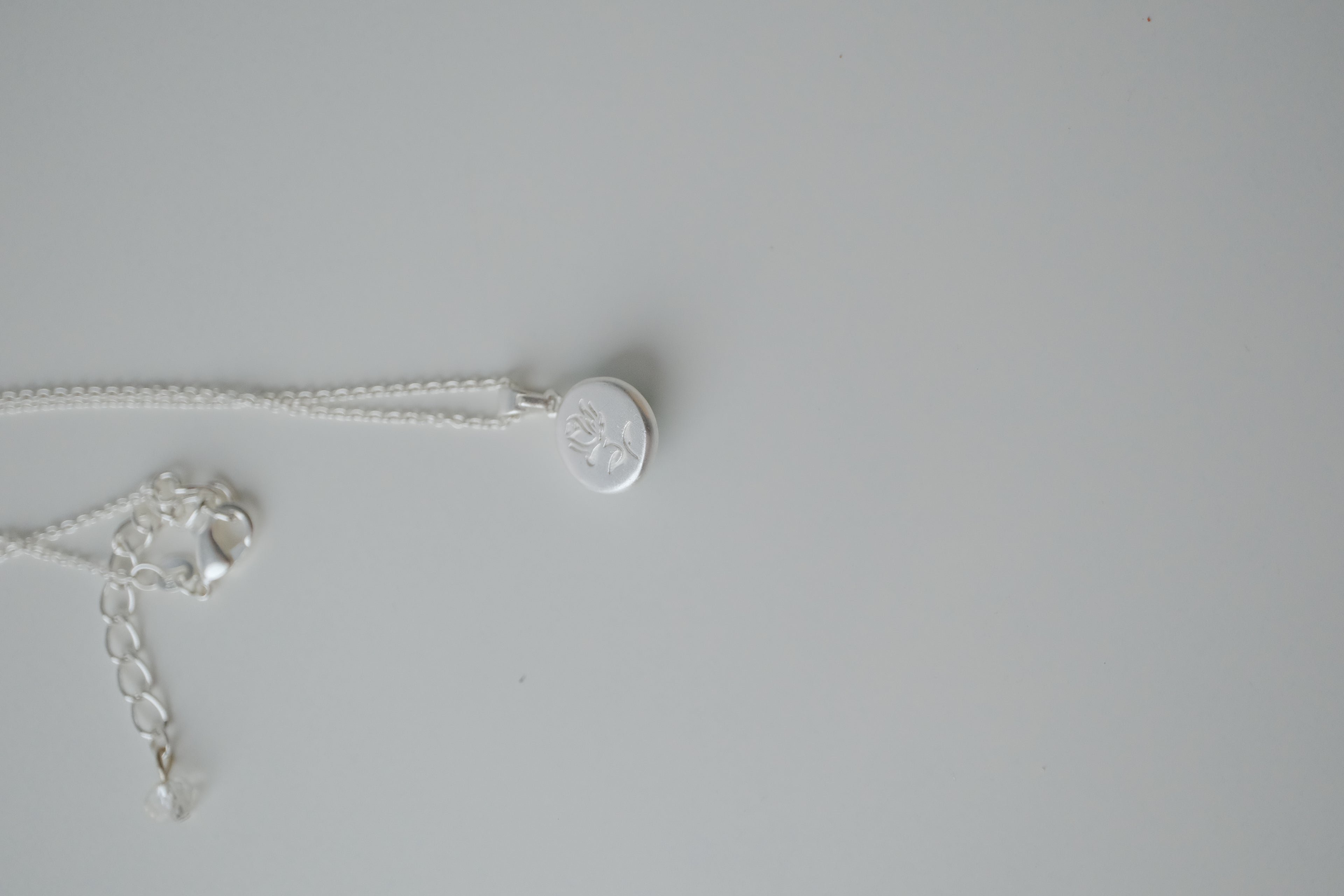 Sterling Silver Delicate Larimar Necklace