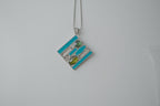 Vintage Abstract Enamel Necklace