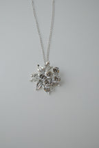 Vintage Flower Bouquet Necklace