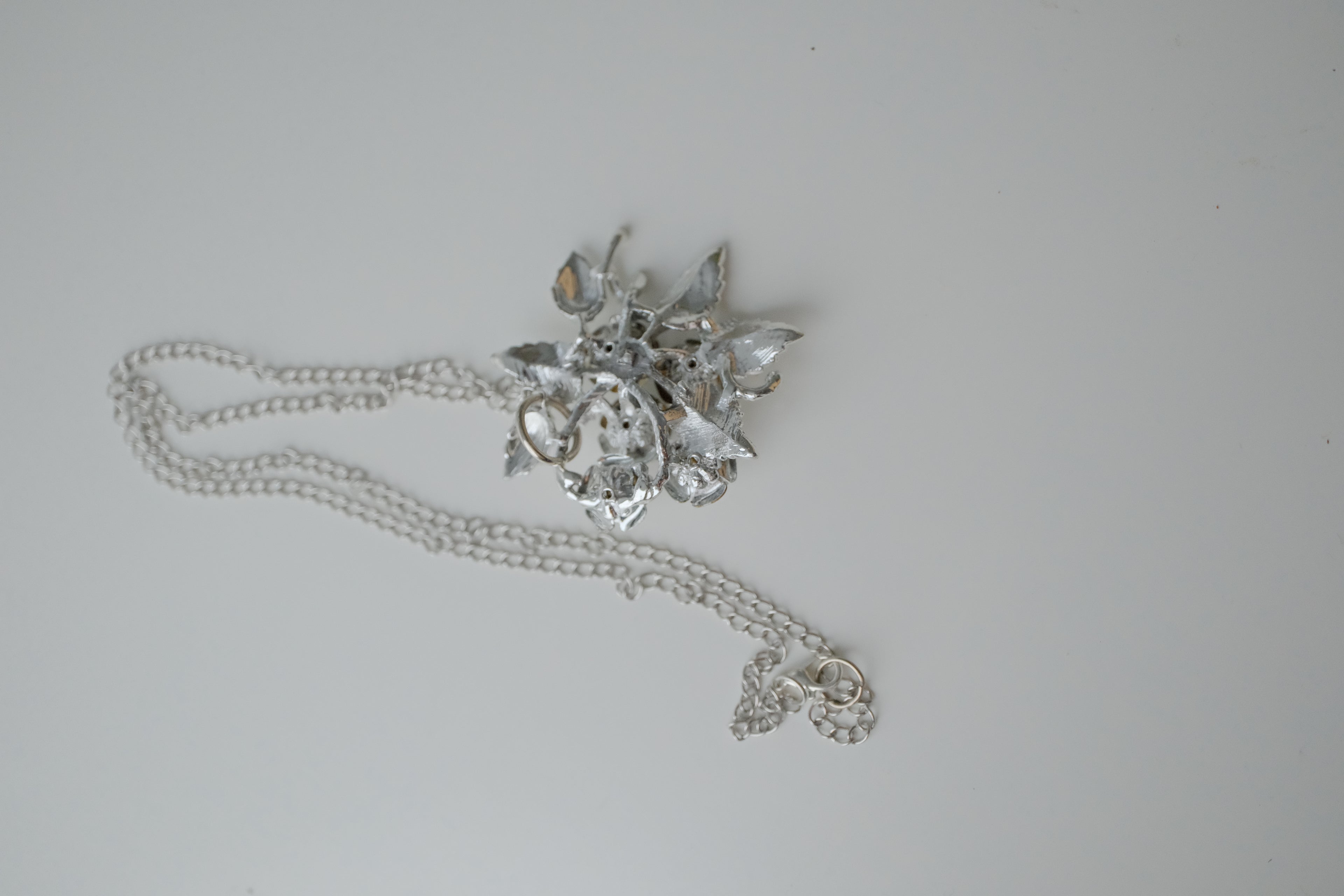 Vintage Flower Bouquet Necklace