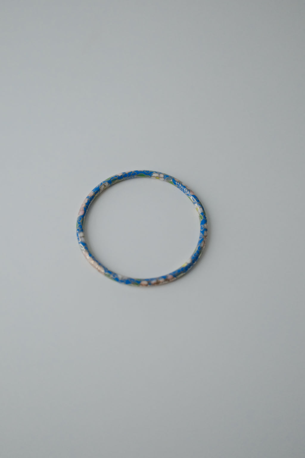 Vintage Cloissone Floral Bangle