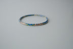 Vintage Cloissone Floral Bangle