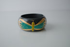 Vintage Handpainted Dragonfly Bracelet