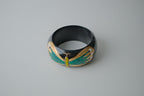 Vintage Handpainted Dragonfly Bracelet