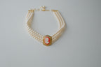 Vintage Cameo Choker Necklace