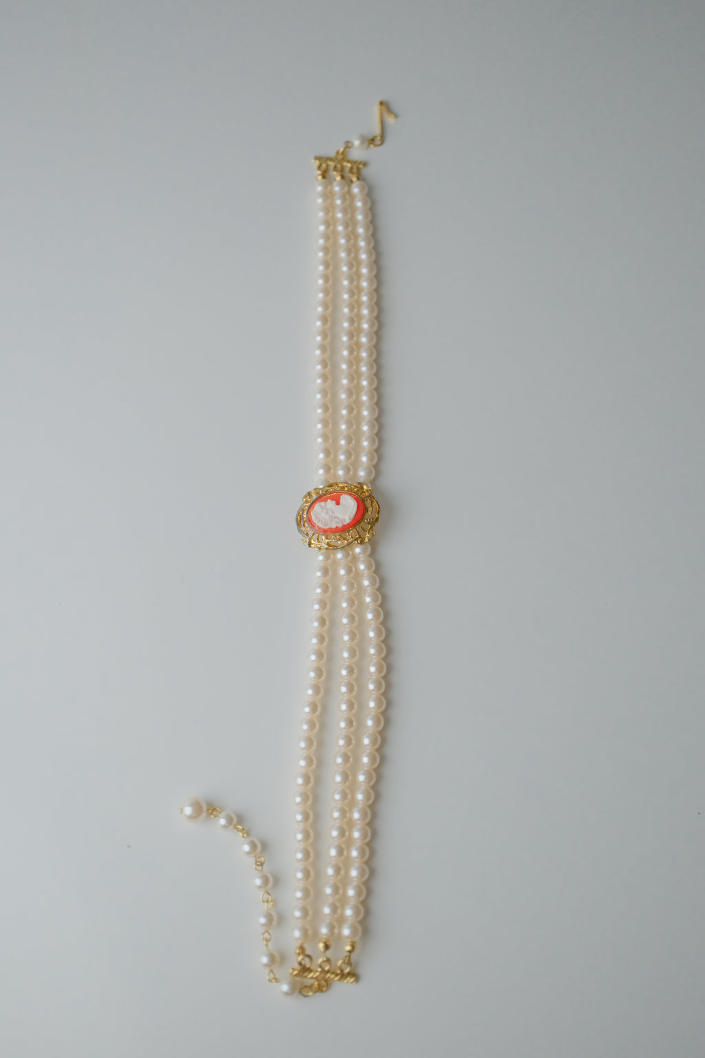 Vintage Cameo Choker Necklace