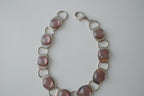 Vintage Pink Gemstone Bracelet