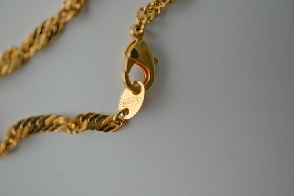 Vintage Twisted Avon Necklace