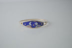 Vintage Sterling Silver Mountain Sky Bangle