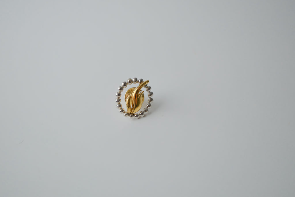 Vintage Avon Circle Hope Flame Bag Pin