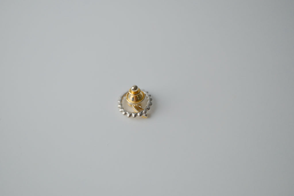 Vintage Avon Circle Hope Flame Bag Pin
