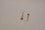 Sterling silver Black Onyx Celtic knot dangle earrings&nbsp;