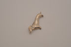 Vintage Mexico Sterling silver dachshund figural brooch
