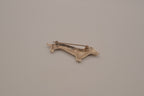 Vintage Mexico Sterling silver dachshund figural brooch