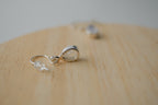 Vintage Sterling Silver Moonstone Earrings