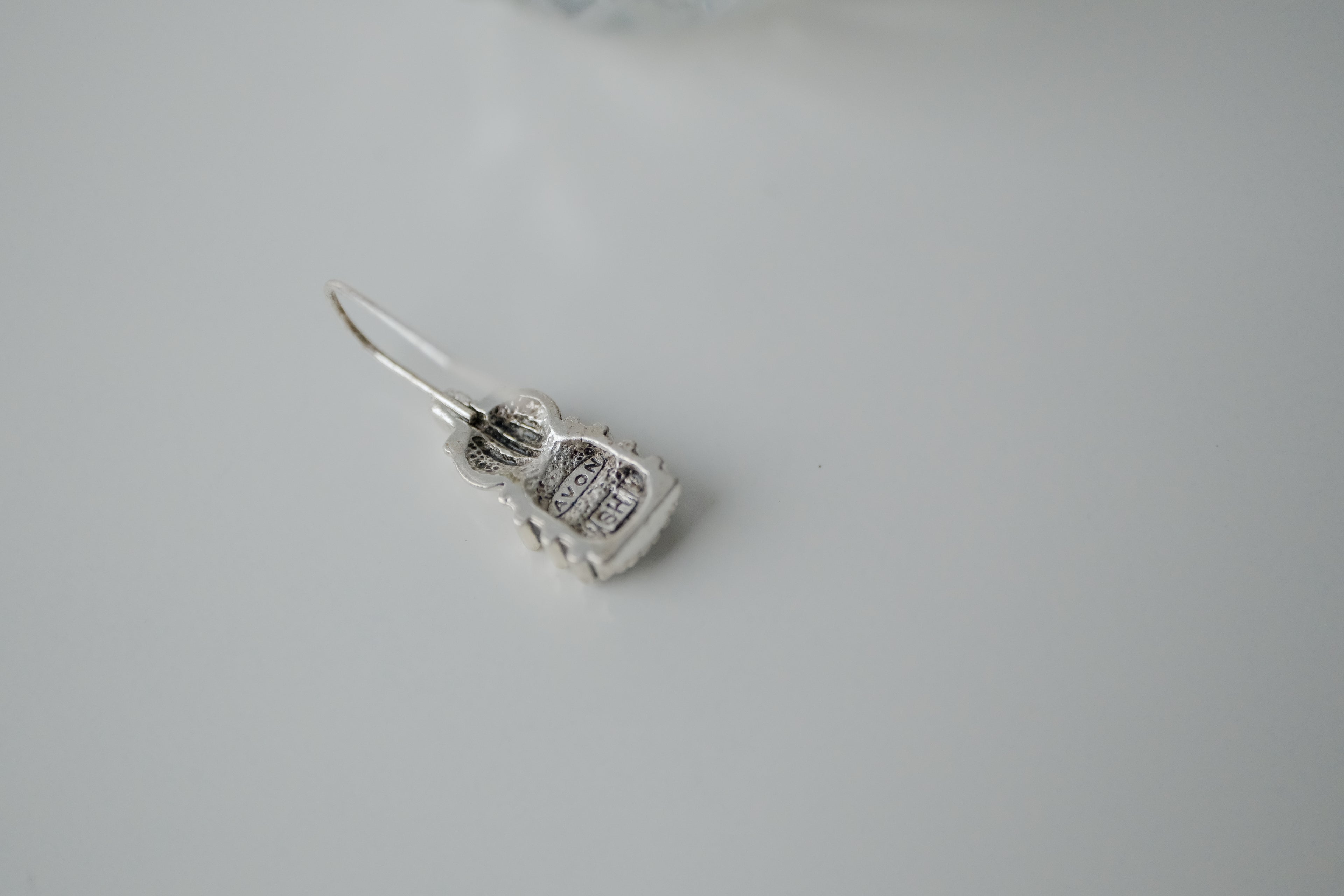 Vintage Avon Blue Topaz Earrings