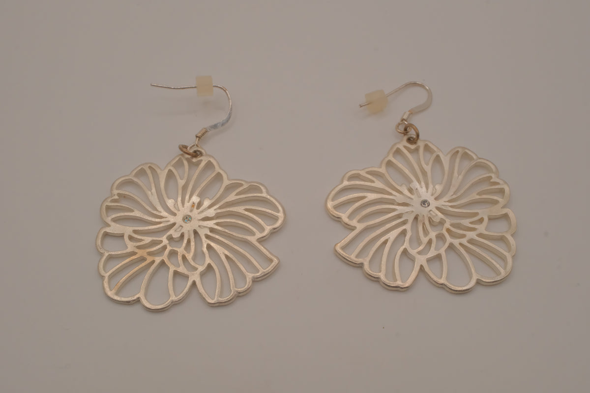 Sterling silver Enchanted Garden dangle earrings&nbsp;