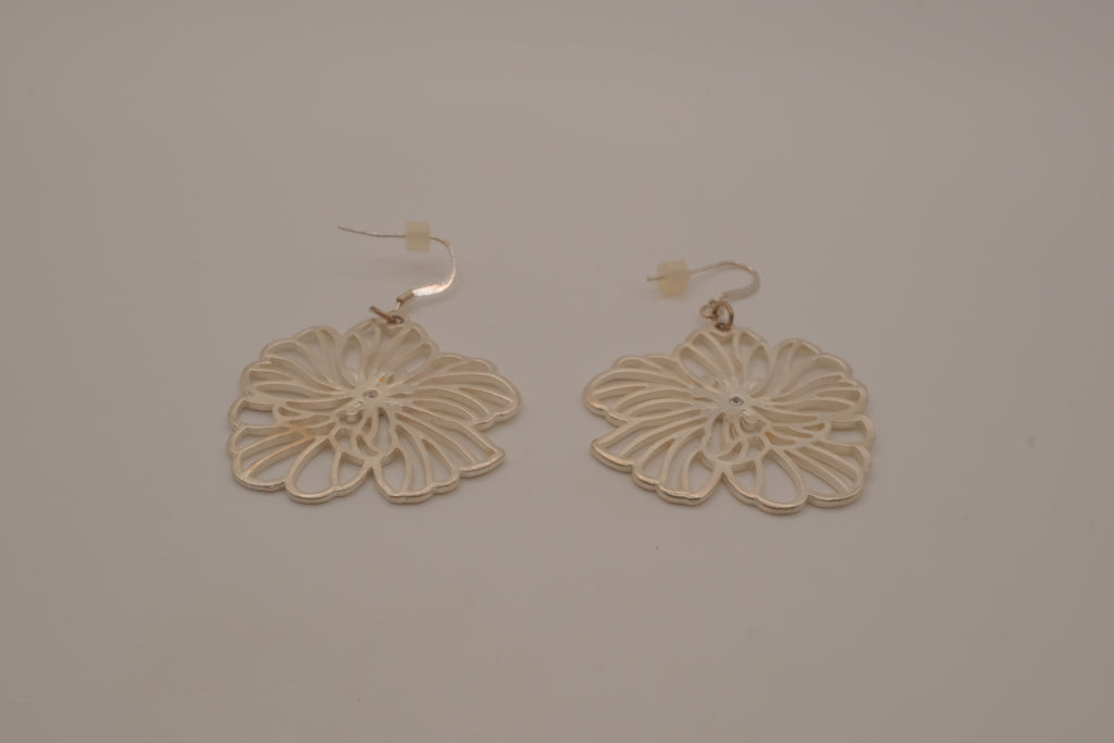 Sterling silver Enchanted Garden dangle earrings&nbsp;