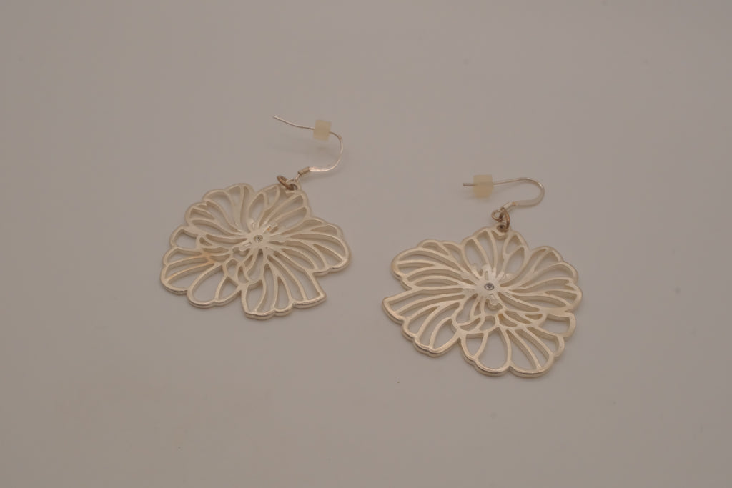 Sterling silver Enchanted Garden dangle earrings&nbsp;