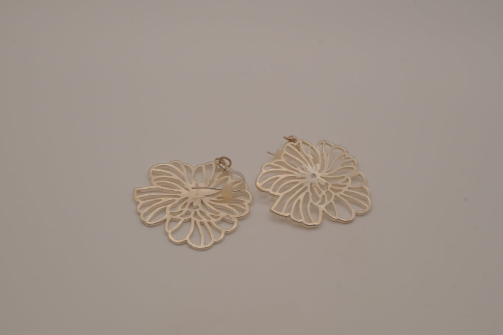 Sterling silver Enchanted Garden dangle earrings&nbsp;