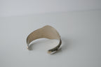 Vintage Sterling Silver Ornate Cuff Bangle