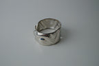 Vintage Silver Modern Hinged Bangle