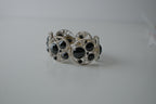 Vintage Silver Ornate Stretch Bracelet