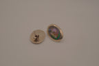 Vintage Sterling silver abalone shell earrings&nbsp;