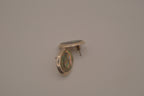 Vintage Sterling silver abalone shell earrings&nbsp;