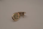 Vintage Sterling silver abalone shell earrings&nbsp;