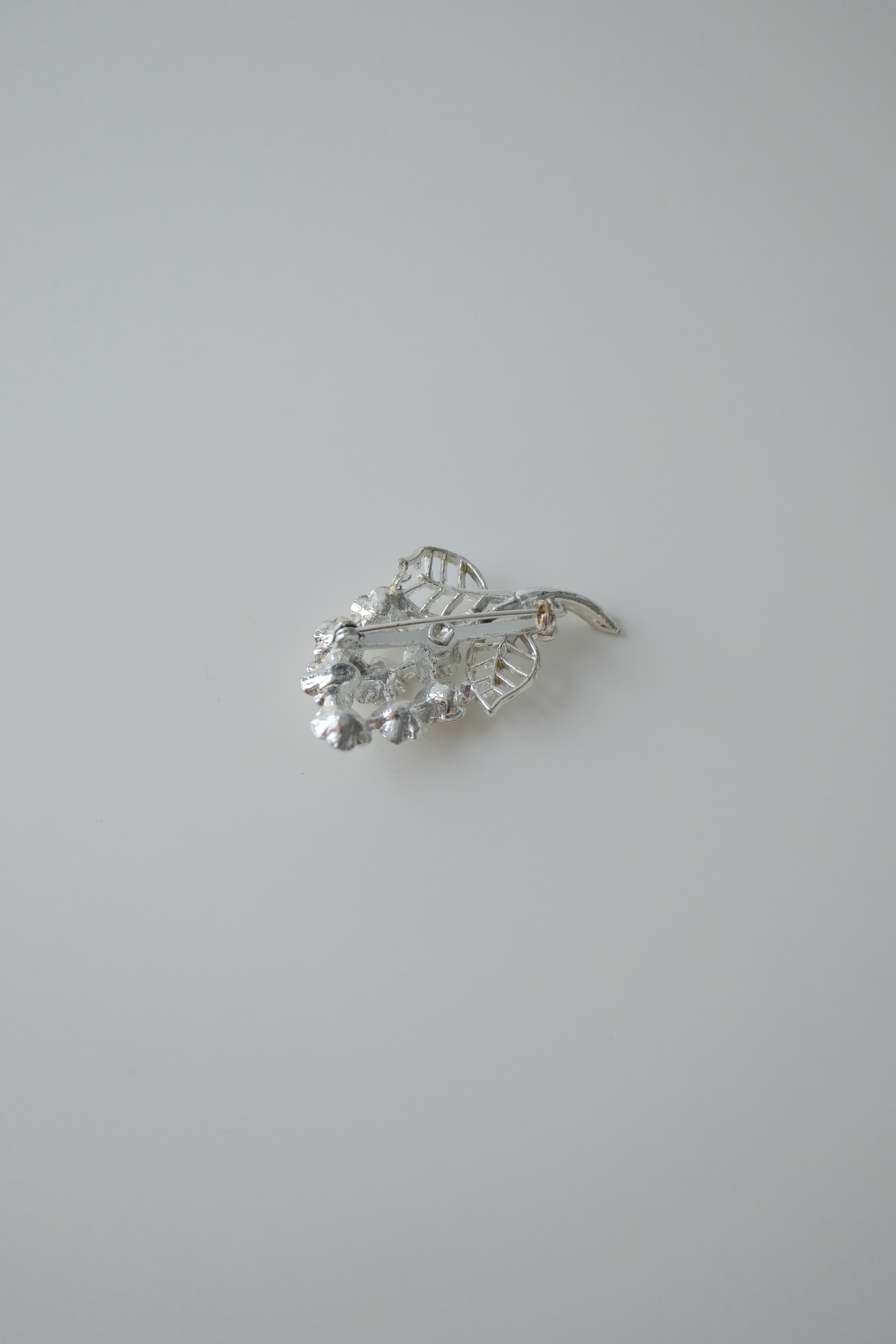 Vintage Rhinestone Boquet Brooch