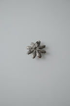 Vintage Rhinestone Flower Brooch