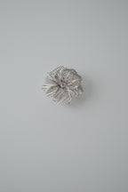 Vintage Wire Silver Pearl Brooch