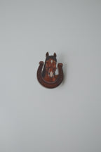 Vintage Horse Printed Brooch