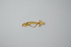 Vintage 1950s Damascene Sword Brooch