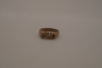 Vintage custom name "PAUL" sculpted ring