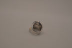 Vintage Cream enamel statement ring