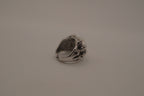 Dragon or demon eye Yellow Goth ring