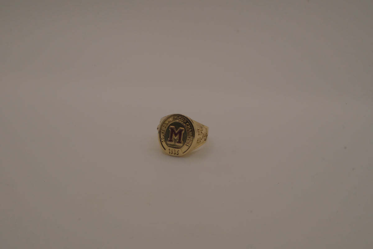 1935 Montreal Maroons Stanley Cup replica ring