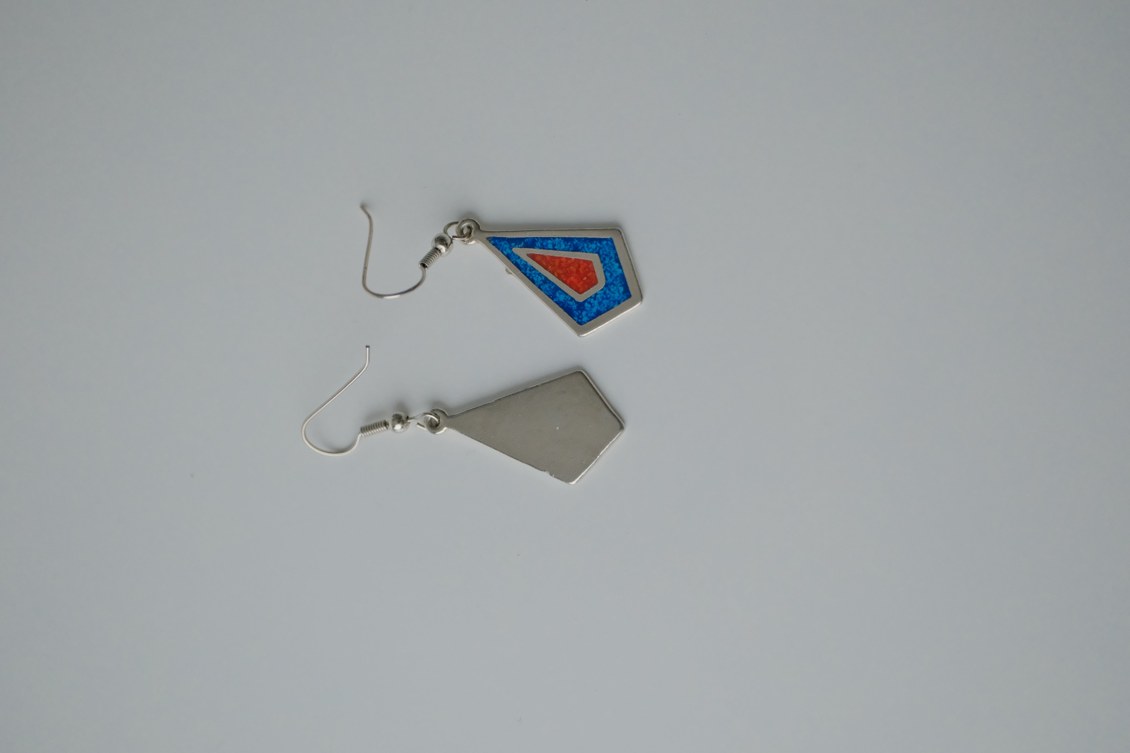 Sterling Silver Navajo Turquoise Earrings