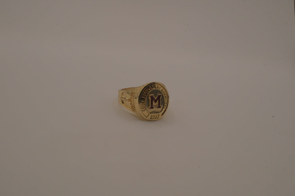 1935 Montreal Maroons Stanley Cup replica ring
