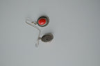 Sterling Silver Coral Earrings