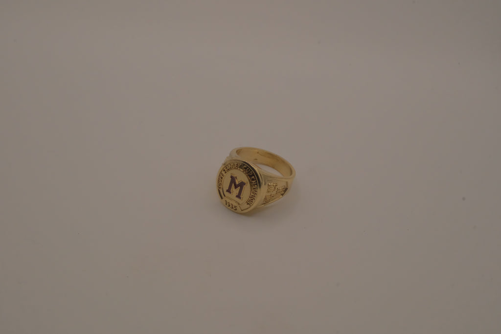 1935 Montreal Maroons Stanley Cup replica ring