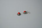 Sterling Silver Coral Earrings