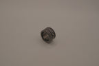 Wide gunmetal statement ring