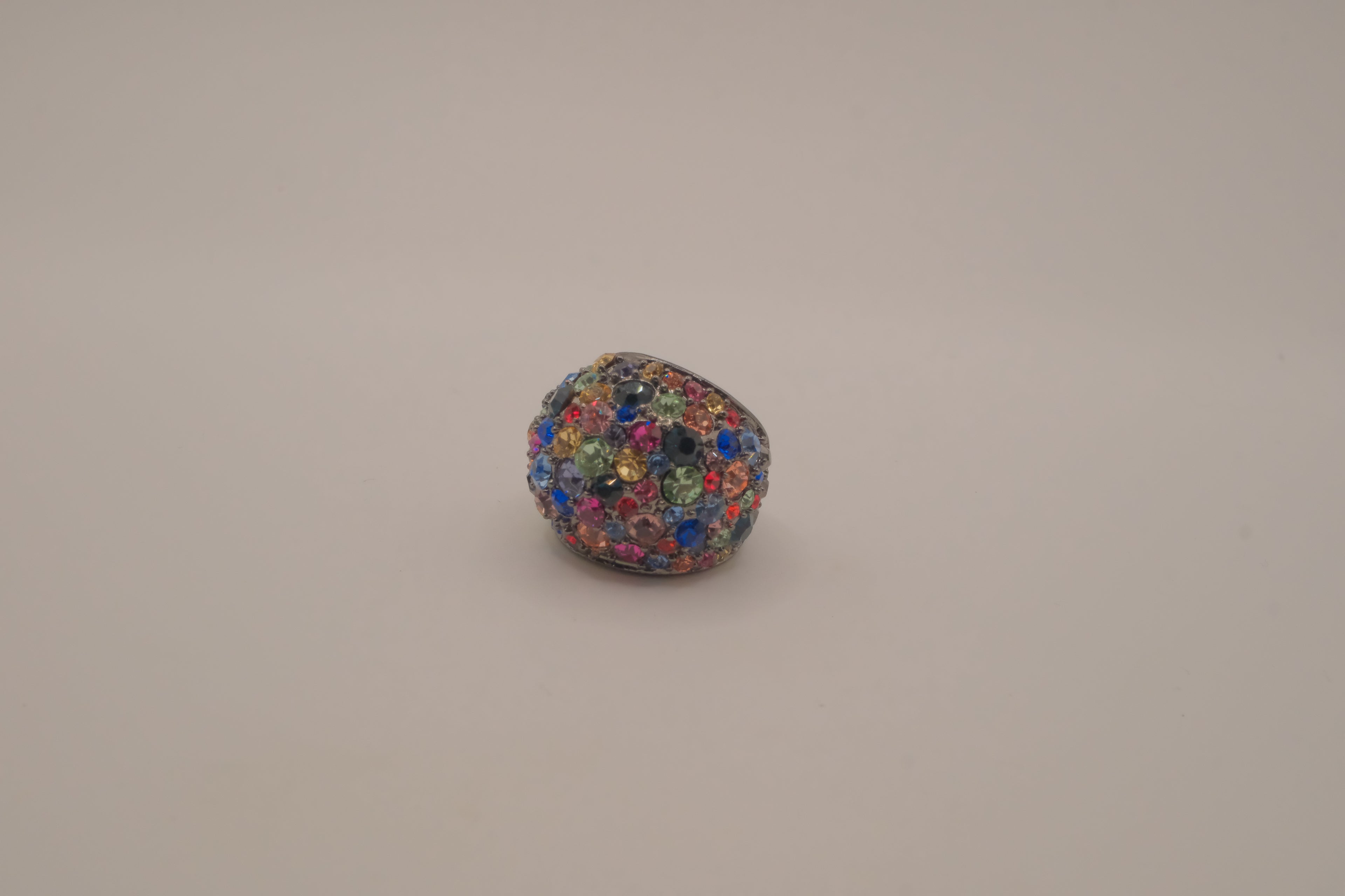 Multi-colored cocktail statement ring&nbsp;