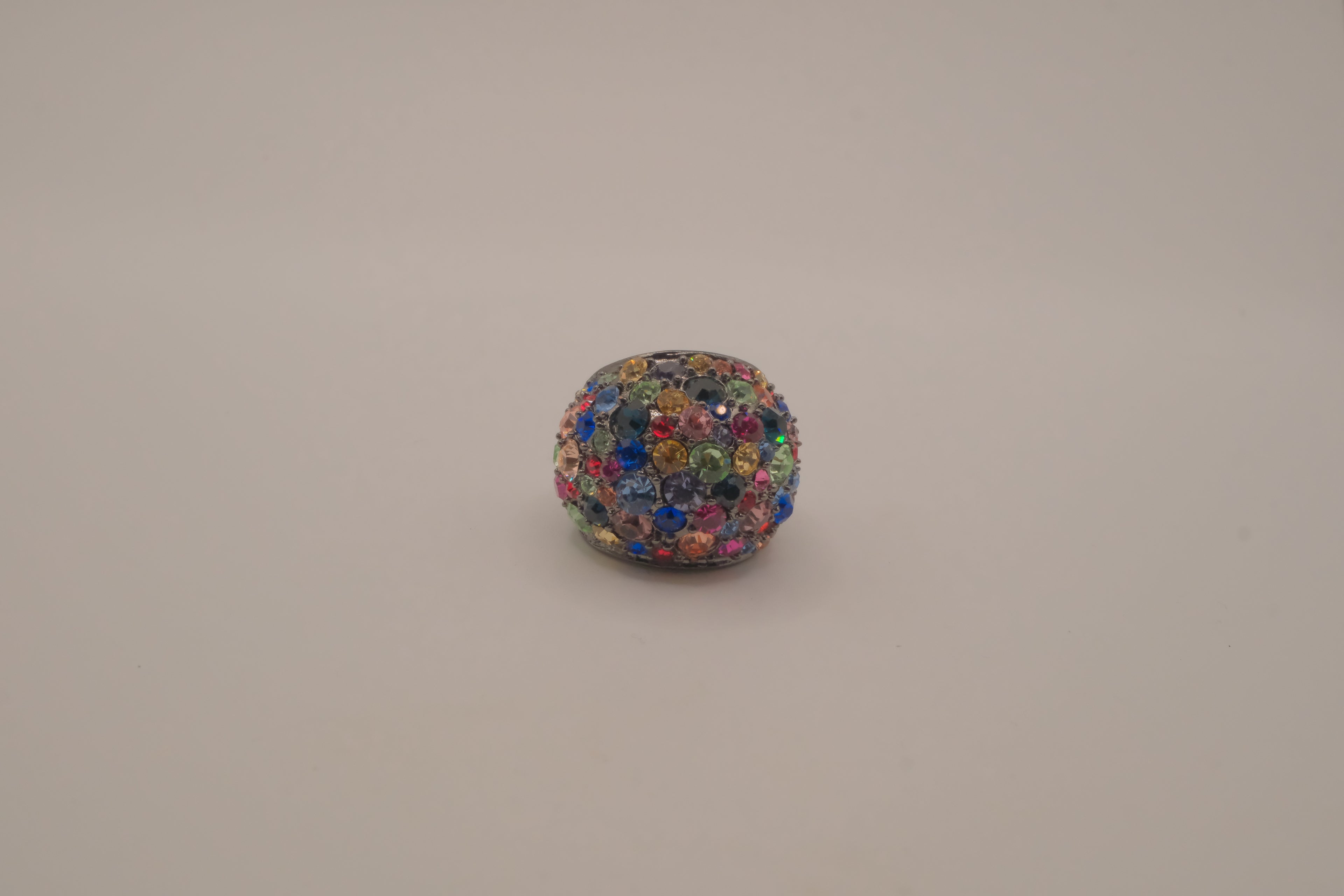 Multi-colored cocktail statement ring&nbsp;